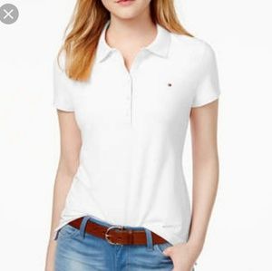 Tommy Hilfiger white polo